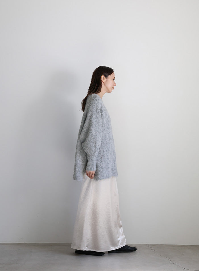 モヘアタッチ2WAYオーバーニット