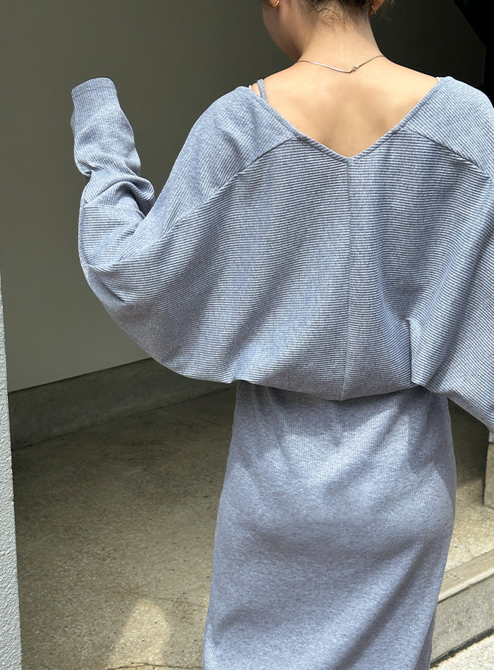 ボレロ＆キャミワンピースセットアップ【SALE】