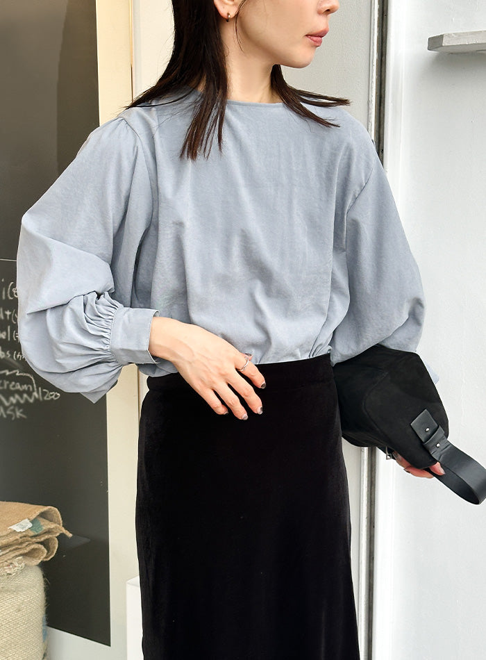 サイズ展開あり】ボリュームスリーブブラウス【by SON】 – SELECT MOCA