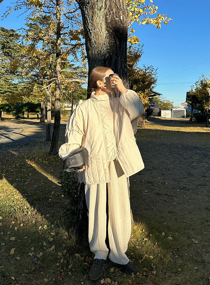 select MOCA レイヤードキルティングジャケット セレクトモカ SELECT