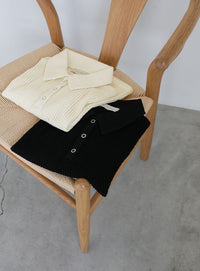 メッシュカットポロトップス【SALE】