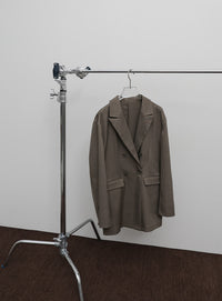 【Et】Long Double-Botton Jacket