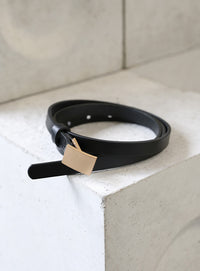 プレートバックルベルト