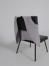 【Et】Linen-like Boucle Vest