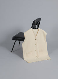 【Et】Oversized Lib Long vest
