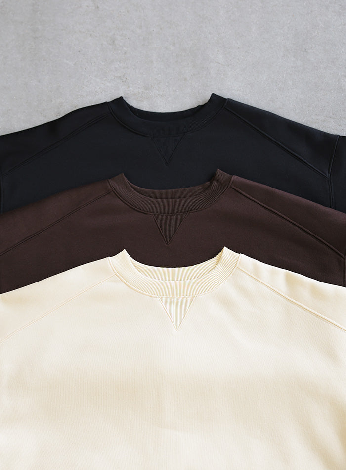 フロントドロストソフトタッチスウェット