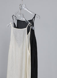 【Et】Crepe Camisole Onepiece