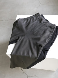 サイドポケットストレートスラックスパンツ