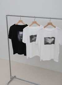 オリジナルフォトプリントTシャツ