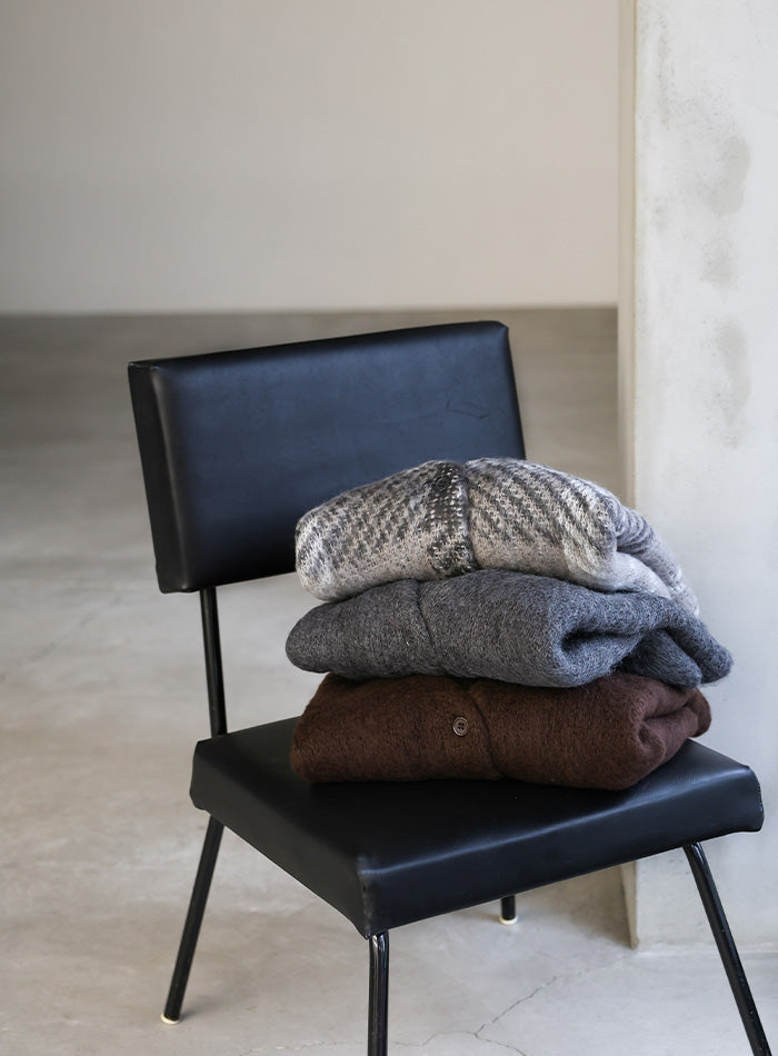 アソートオーバーサイズニットカーディガン