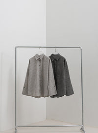 ビックカフスグラフチェックシャツ