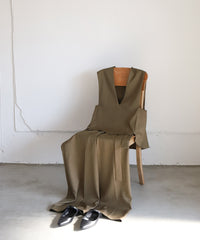 【Et】Back Flare Vest