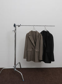 【Et】Long Double-Botton Jacket