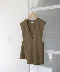 【Et】Back Flare Vest