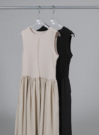 【Et】Rib Knit Docking Onepiece