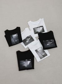 オリジナルフォトプリントTシャツ