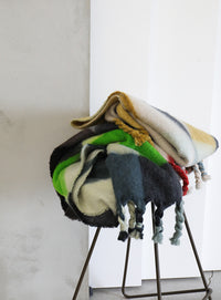 ツイストフリンジミックスカラーマフラー【official限定】