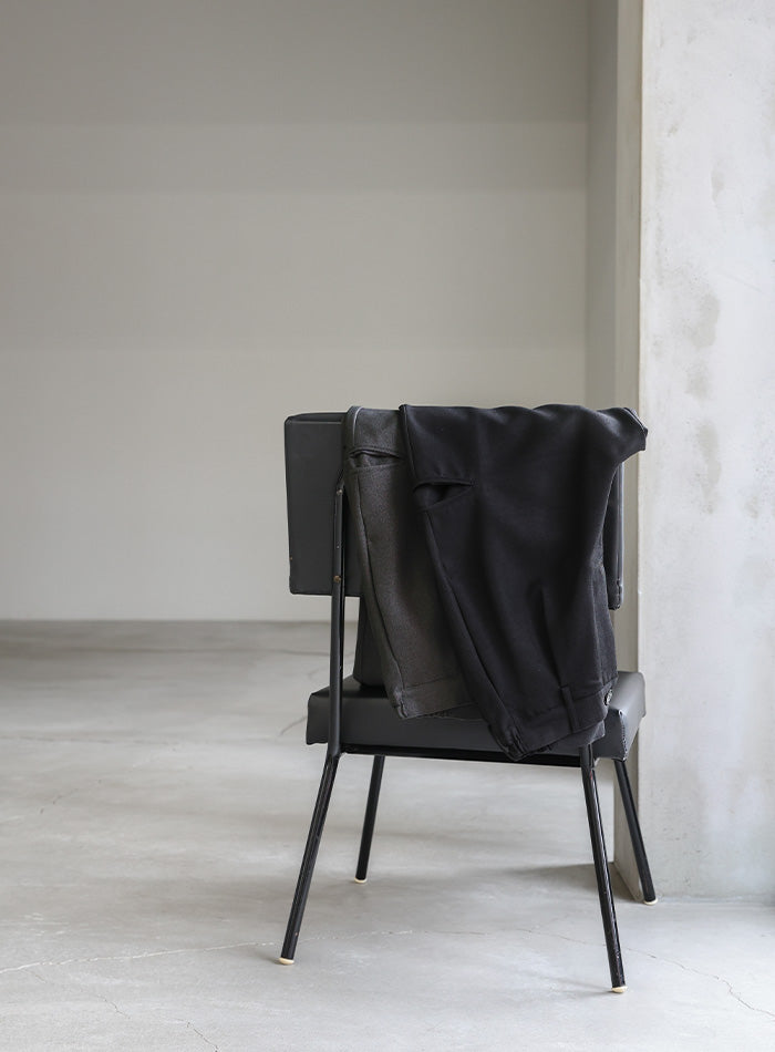 サイドポケットストレートスラックスパンツ