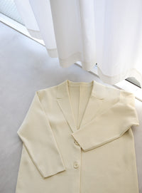 【Et】スポンディッシュニットジャケット