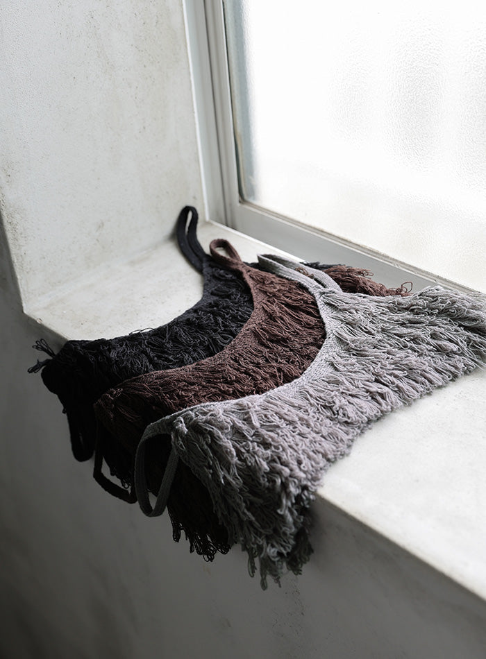 フリンジニットビスチェ【by SON】