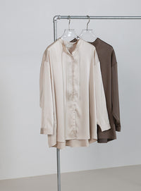 ボウタイサテンシャツ