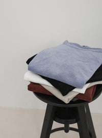 【8色展開】【2サイズ展開】べーシックパイルTシャツ