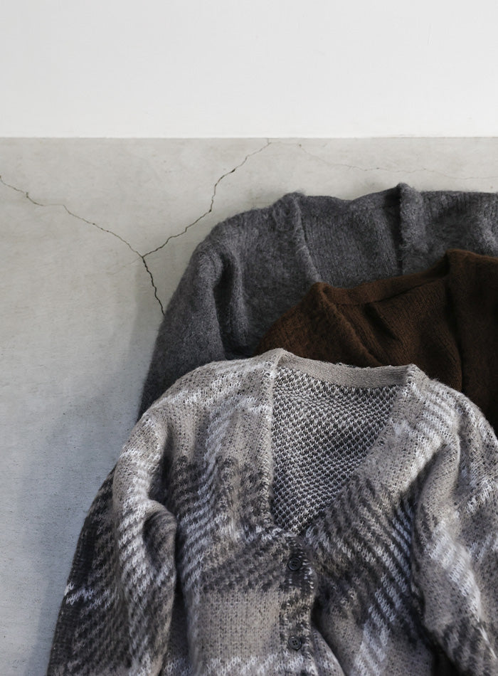 アソートオーバーサイズニットカーディガン