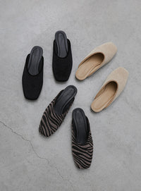 【Et】Faux Fur Mule Slip-On