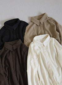 ビックカフスネップオーバーシャツ