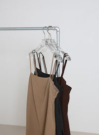 サイドスリットチュニックキャミソール