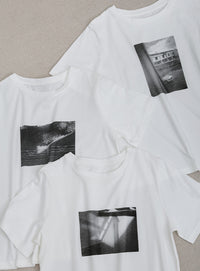 オリジナルフォトプリントTシャツ