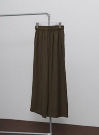 【Et】Twill Easy Straight Pants