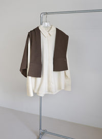 ビックカフスネップオーバーシャツ