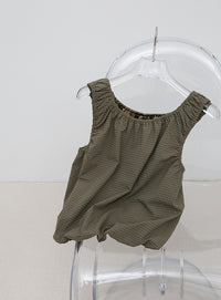 サッカーチェックバルーンタンクトップ【by SON】