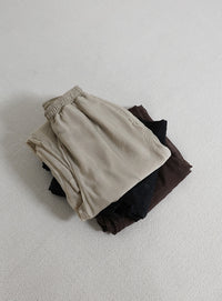 レイヤードイージーパンツ