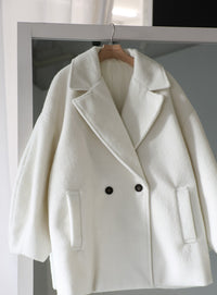 コクーンスリーブミドルチェスターコート