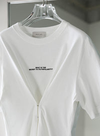 フロントホックTシャツ【SALE】