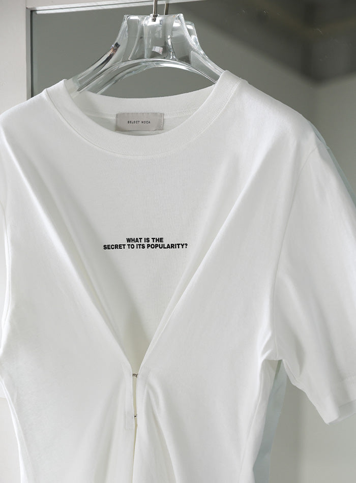 フロントホックTシャツ【SALE】
