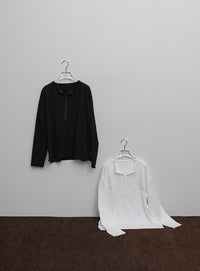【Et】Oversized Front Hook Long Tee