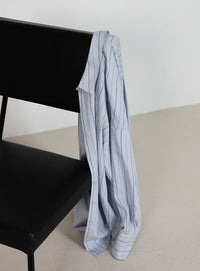 ダブルラインストライプシャツ