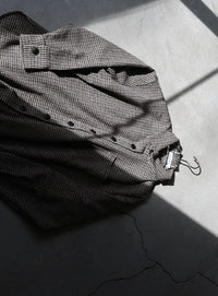 フェイクウールシャツジャケット