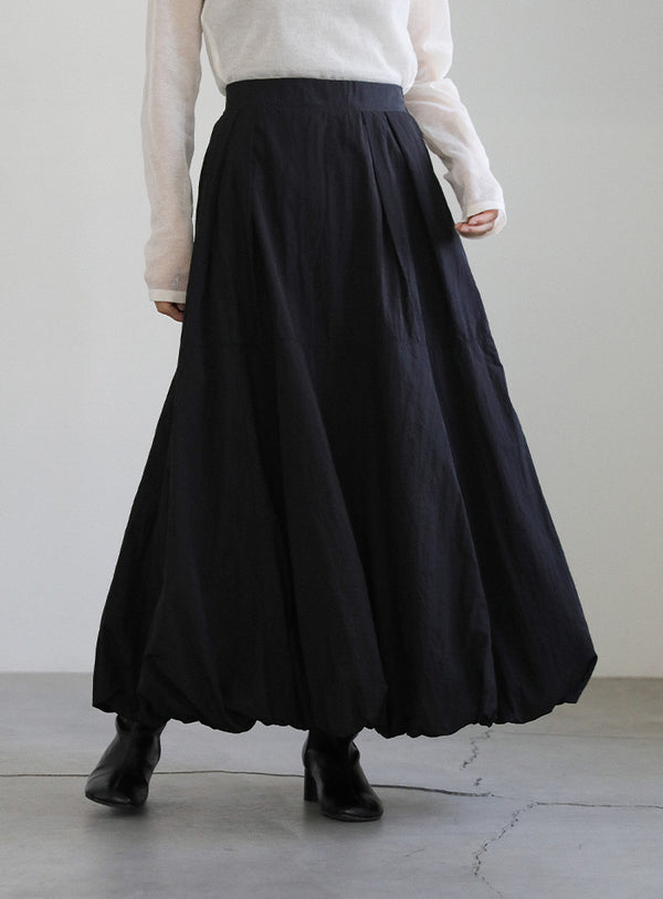 13,229円タグ付き【nagonstans】ランダムバルーン スカート　ブラック