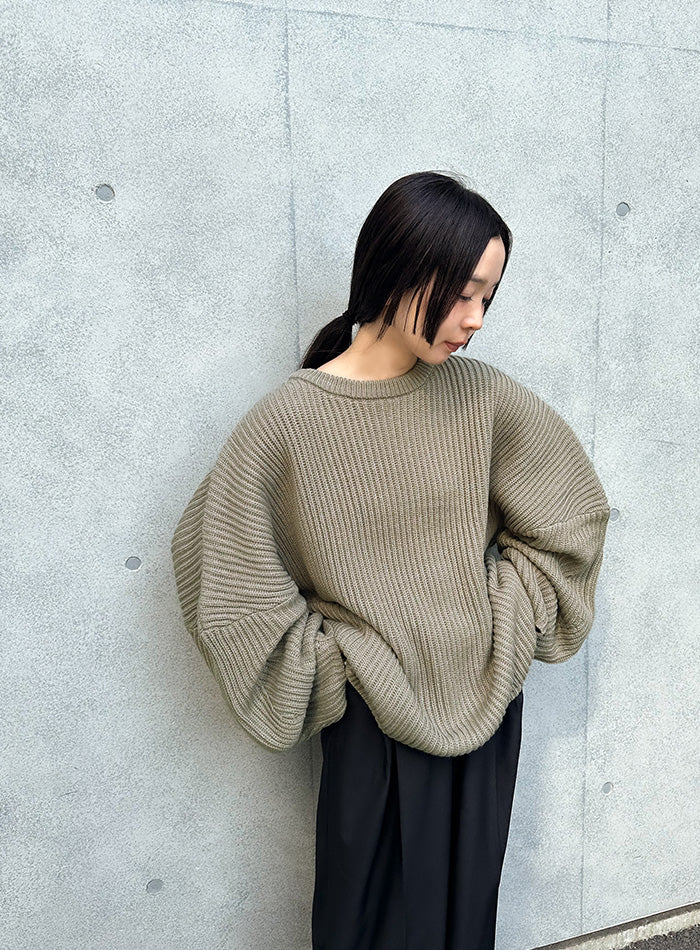 【サイズ展開あり】ルーズボリュームオーバーニット【by SON】