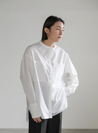 ダブルポケットクリーンシャツ