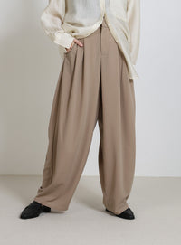 カットジョーゼットバルーンスラックス