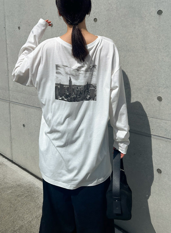 アソートバックプリントロングTシャツ【by SON】