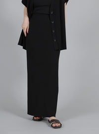 【Et】Simple Knit Tight Skirt