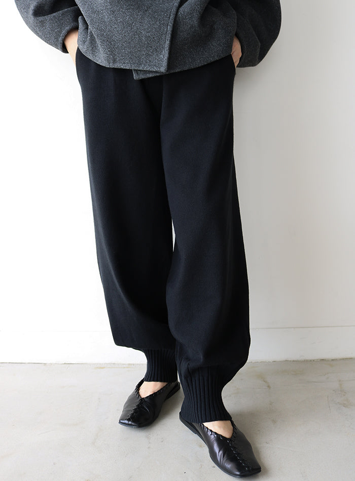 裾リブニットバルーンパンツ【by SON】 – SELECT MOCA