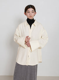 ビックカフスネップオーバーシャツ