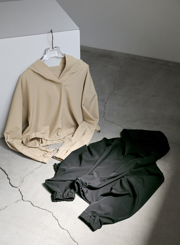 ラッシュガードヘムドロストパーカー【SALE】